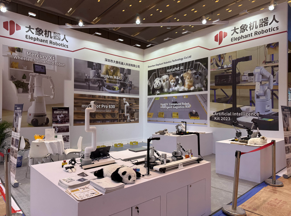 Elephant Robotics Advances Global AI-Powered Robot Innovation at Multiple International Events
