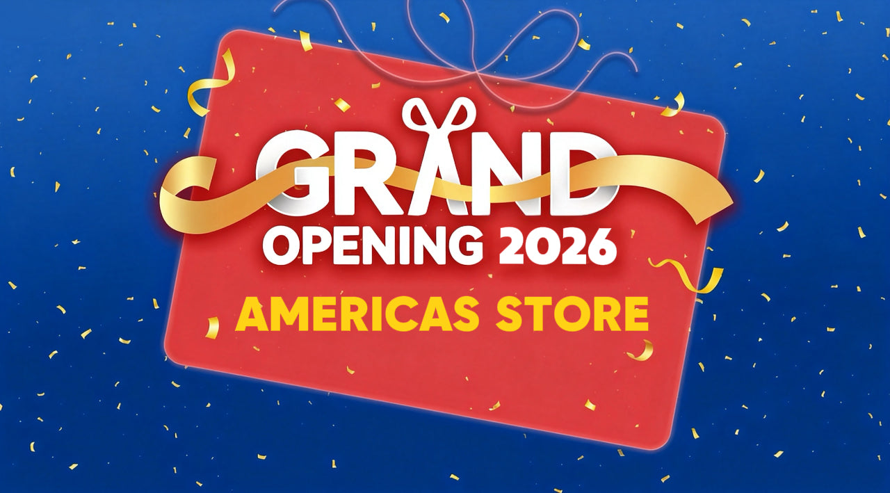 Our Americas Store Is Now Open—With Official Launch Events Coming Soon!