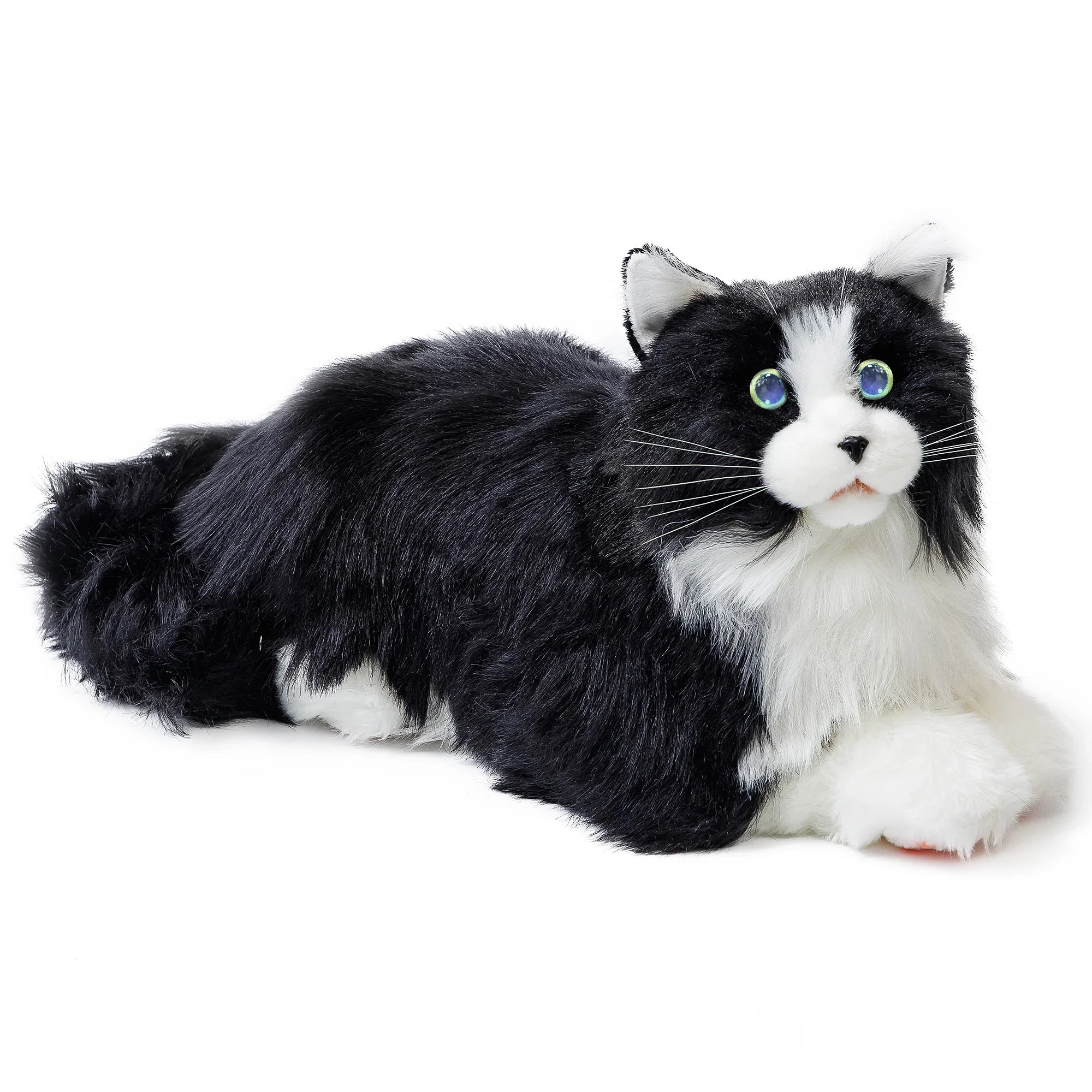 Chaton Robotique Interactif Réaliste 2025 | Marche, Miaule, Remue La Queue, IA Pour Enfants | Peluche Interactive Thérapeutique