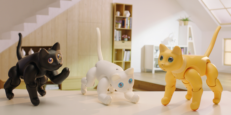 Elephant Robotics launch world's first bionic companion robot-Marscat