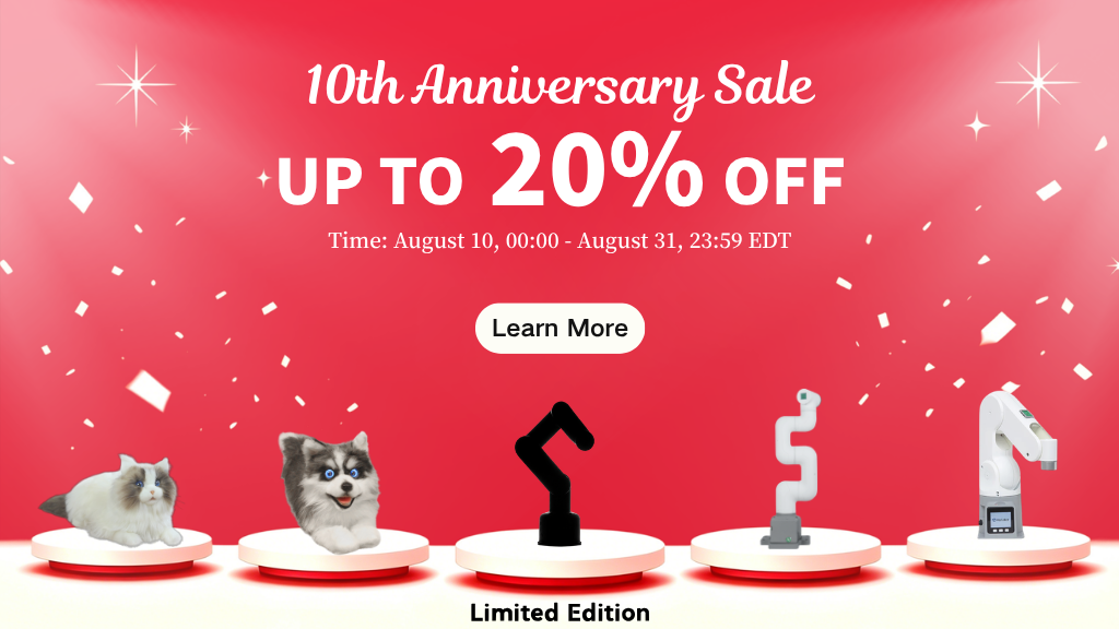 🎉Elephant Robotics 10th Anniversary Celebration Coming Soon!
