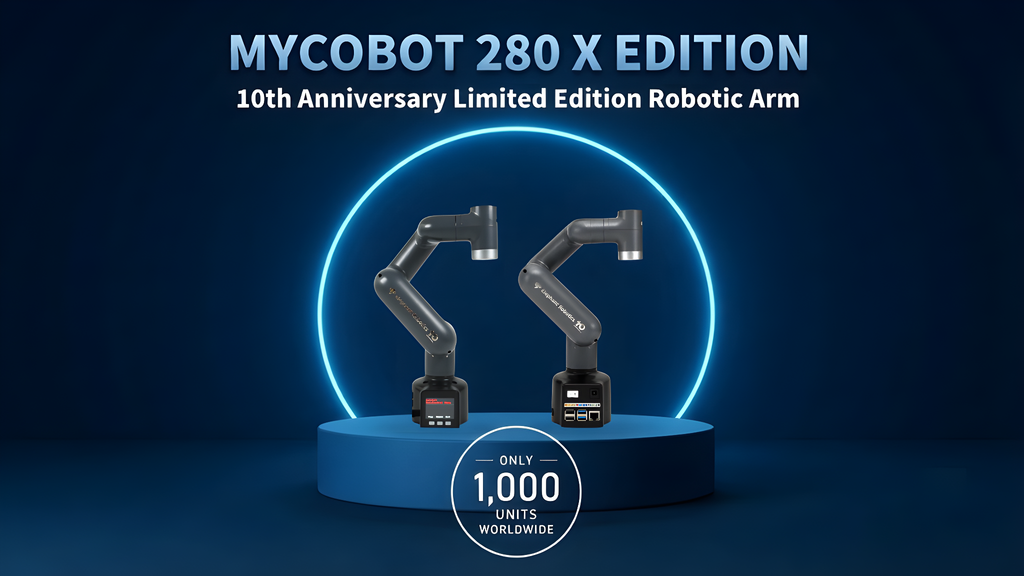 Discover the myCobot 280 X Edition: A 10th Anniversary Limited Edition from Elephant Robotics