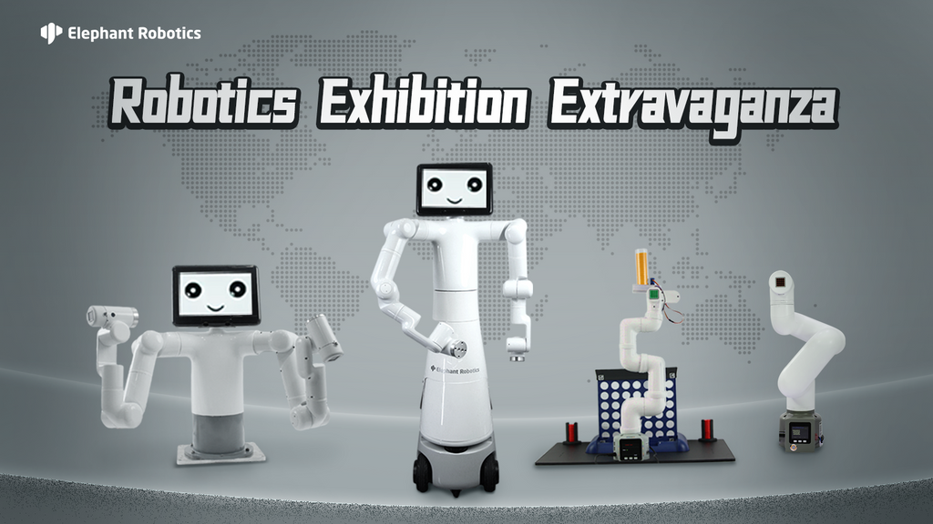 Global Tour Underway: Elephant Robotics Showcases Innovations at Key International Robotics Events