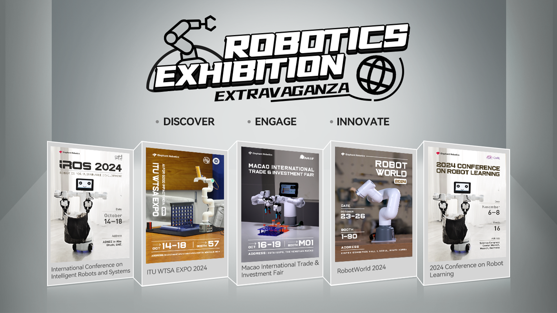 Elephant Robotics Kicks Off Global Robotics Exhibition Extravaganza