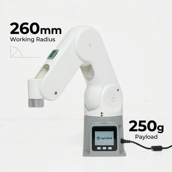 Elephant Robotics myPalletizer 260 M5: 最もコンパクトな4軸ロボット