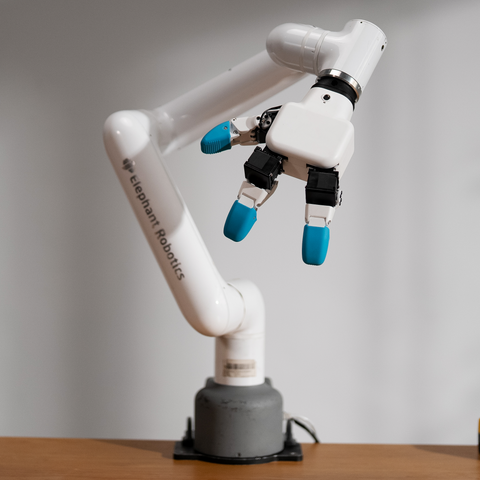 Elephant Robotics myCobot Pro 630 - 6 Dof Robotics Arm 2kg Payload Commercial Collaborative Robot (with Flat Base)