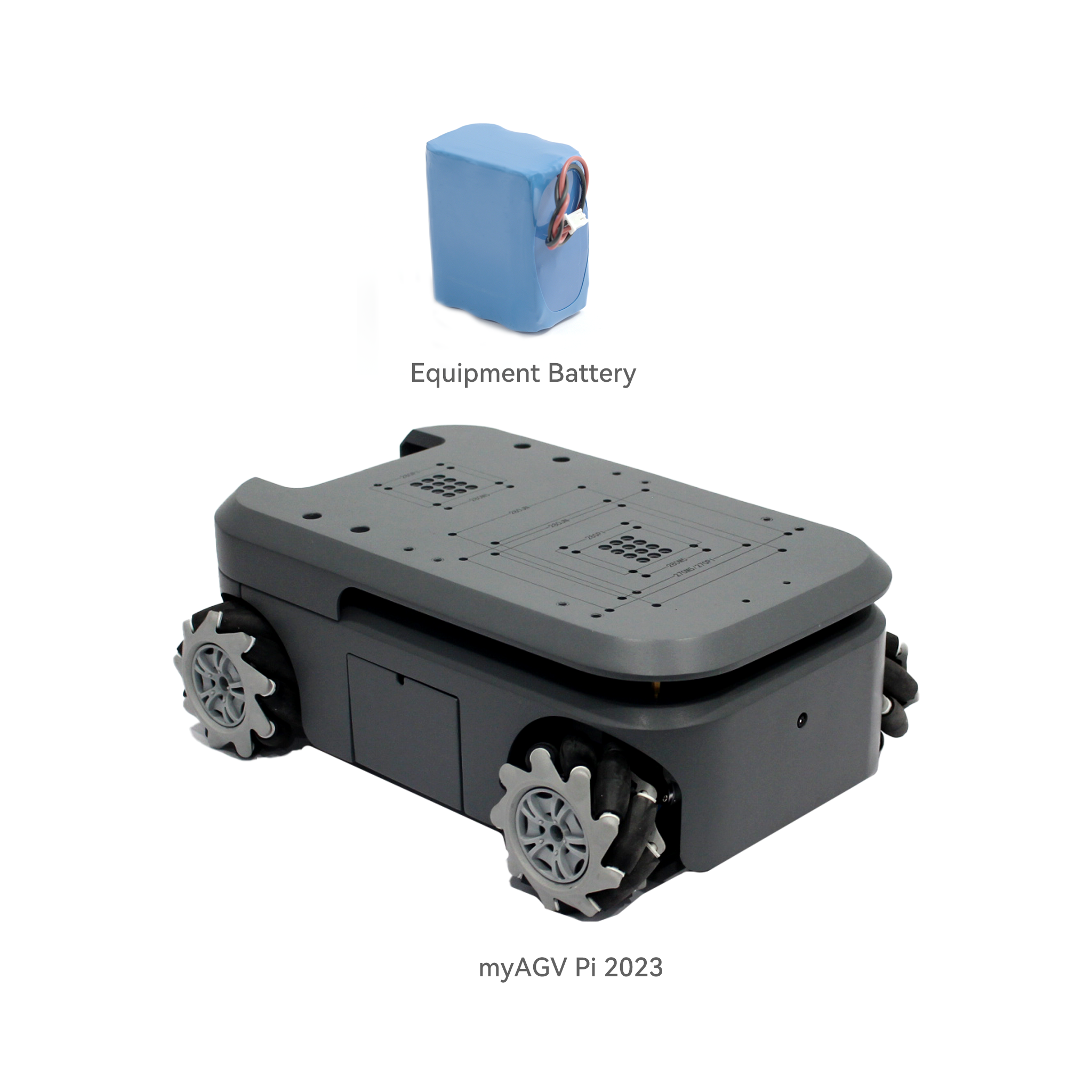 myAGV 2023 Pi : Autonomous Navigation Smart 4-Wheel Drive Vehicle（Gamepad Included)