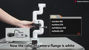 myCobot Camera Flange: USB Non-distortion Lens for Elephant Robotics
