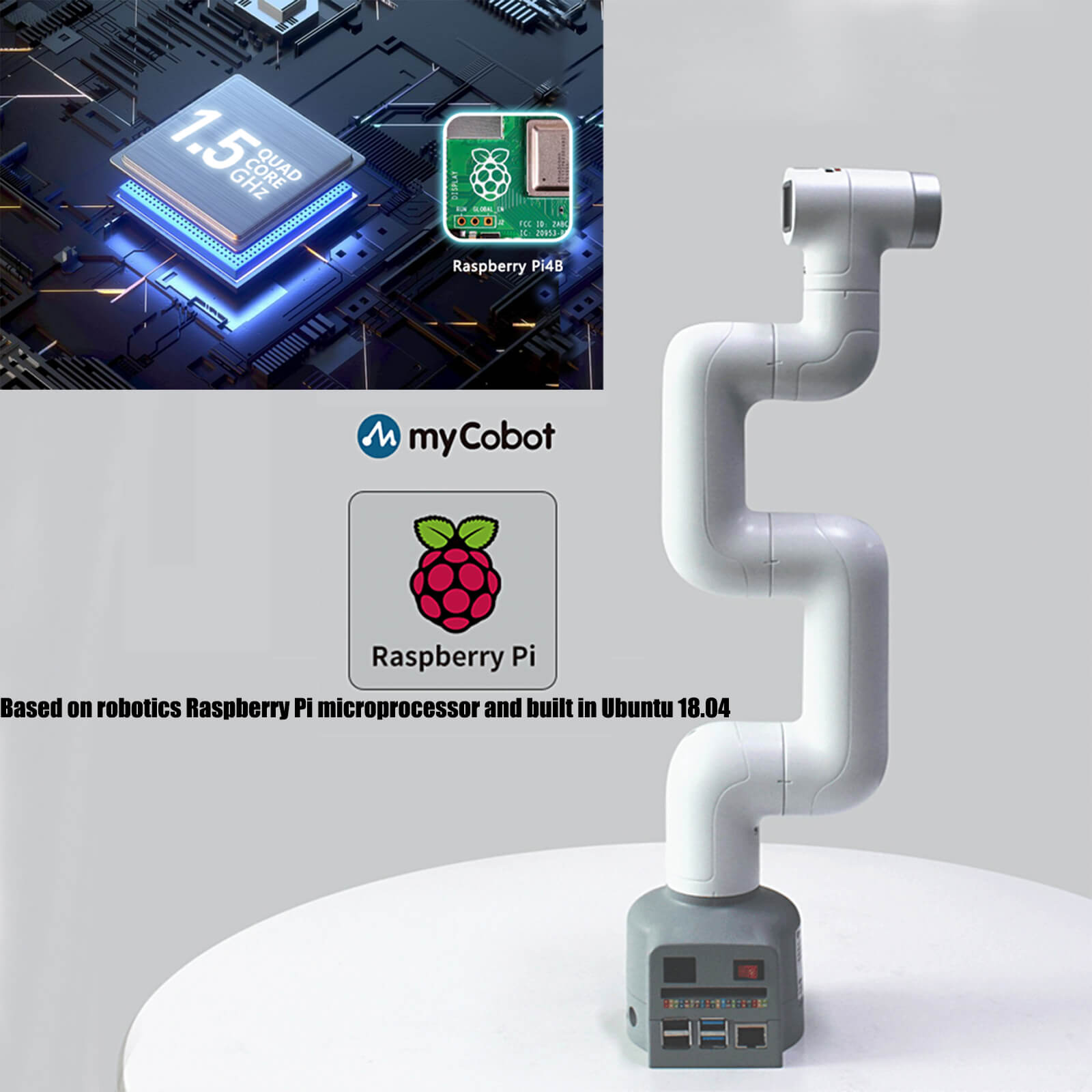 myCobot 280 Raspberry Pi 2023 - 6 DOF Collaborative Robotic Arm ( Raspberry Pi Version)