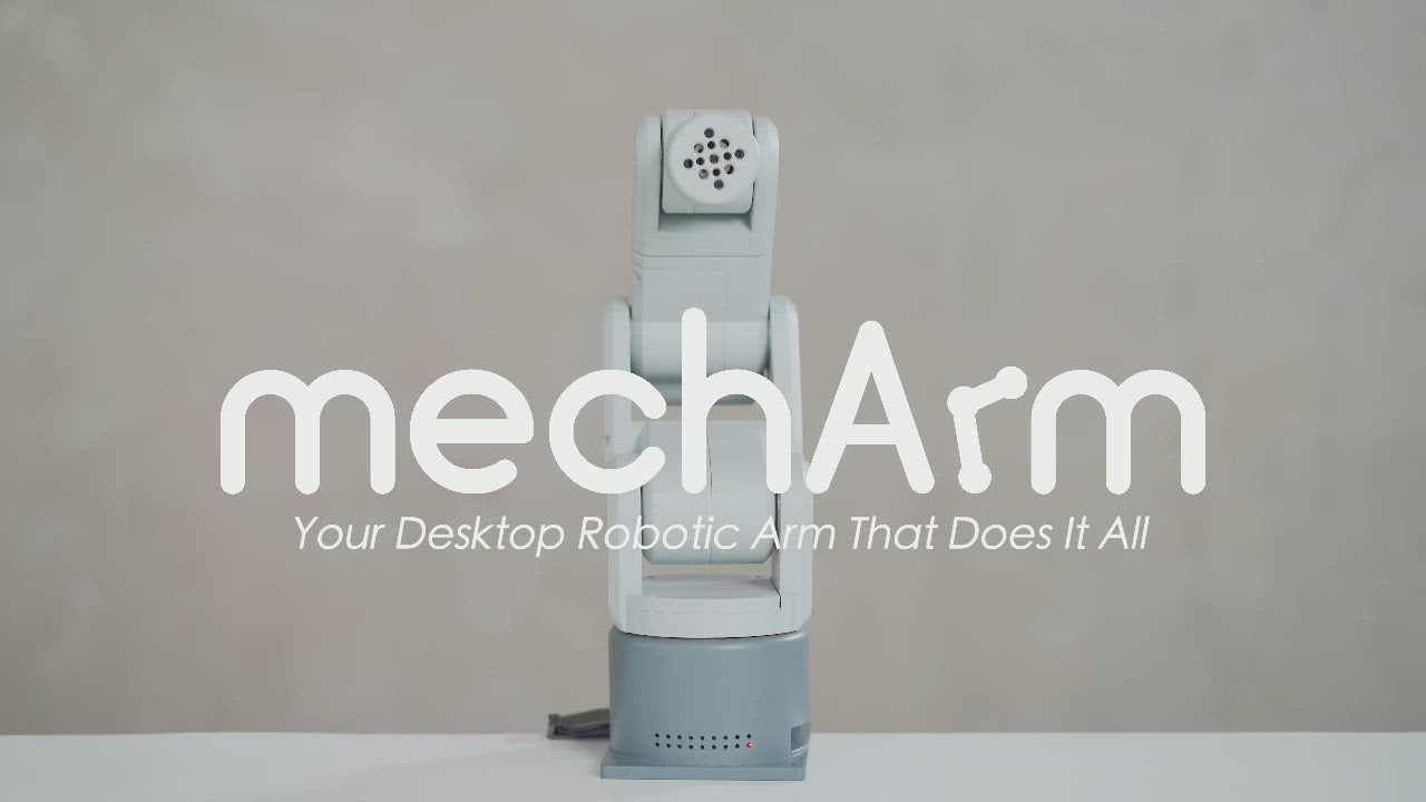 mechArm Pi: The most compact 6-Axis robot arm ideal for makers, designers & anyone who loves to create