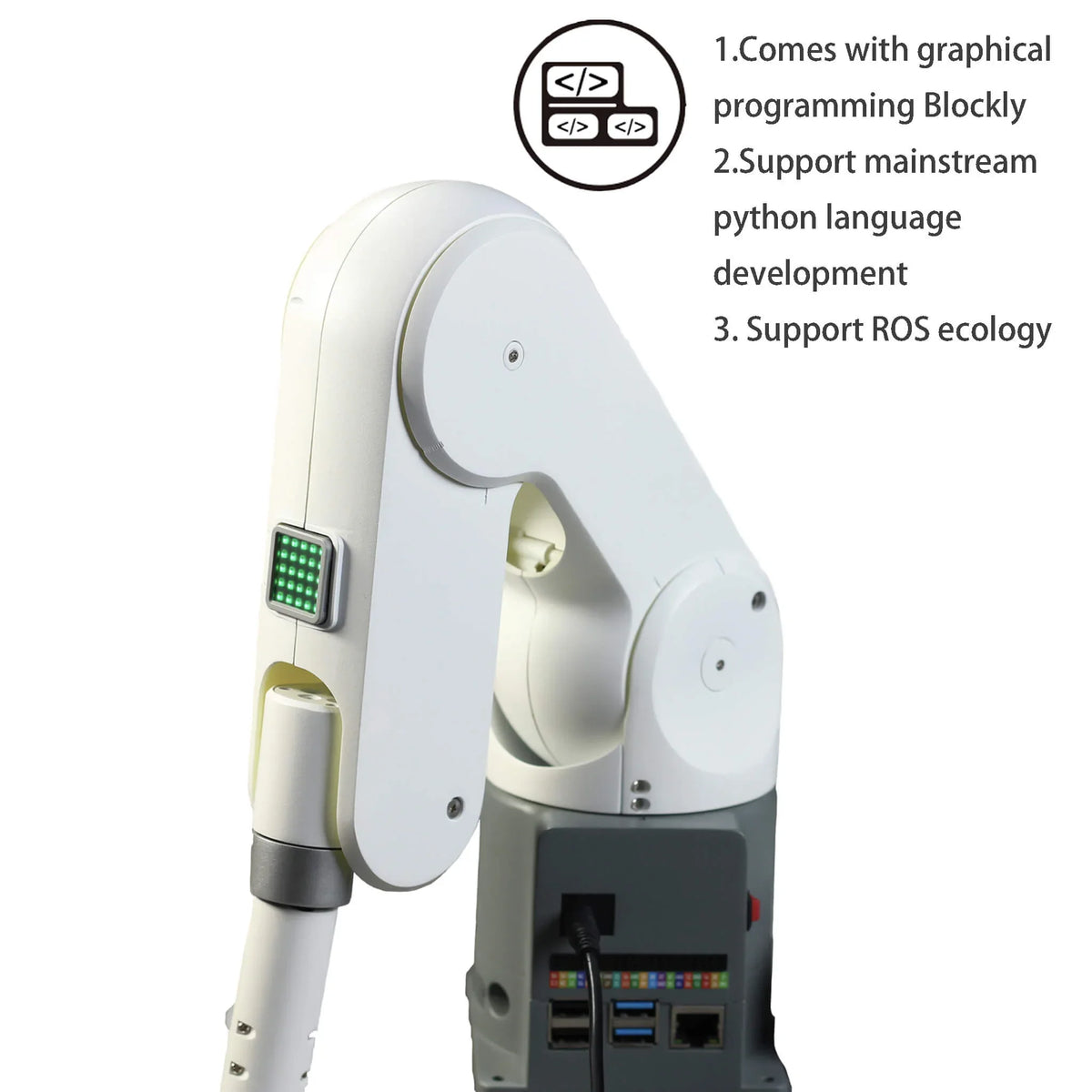 Raspberry Elephant Elephant Robotics myPalletizer 260 Raspberry Pi: The Most Compact 4 ...
