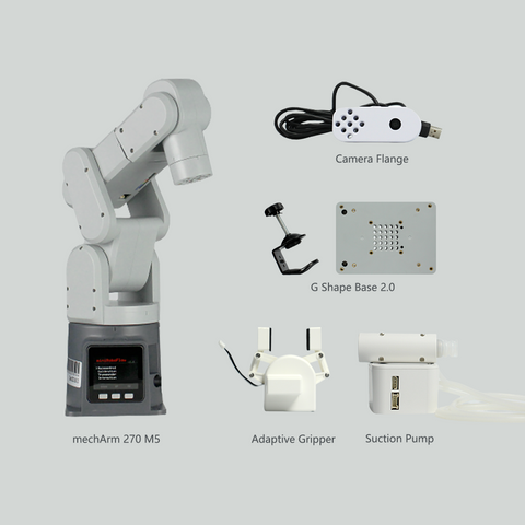 mechArm All-in-one Suite:  The most compact 6-Axis robot arm