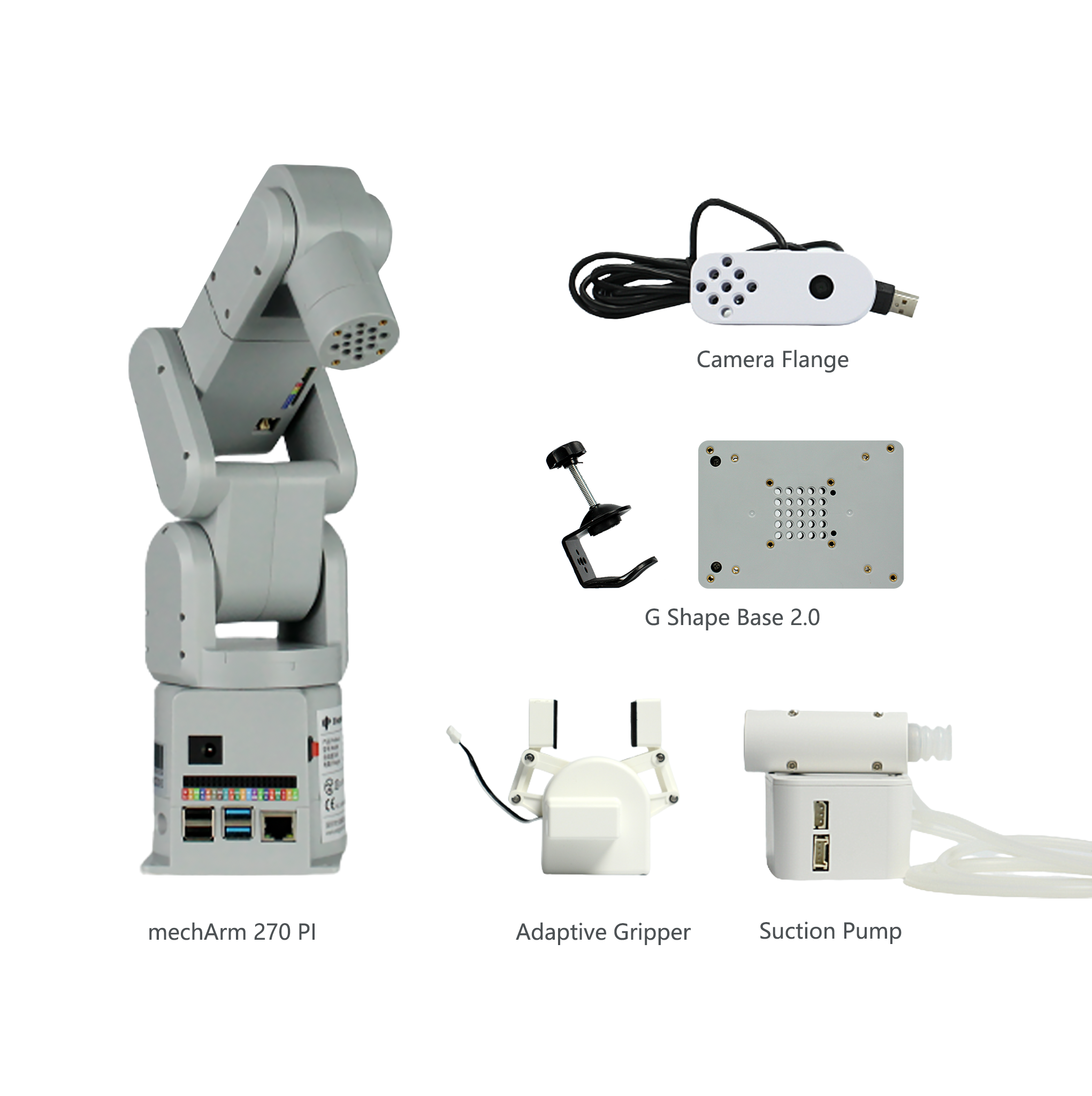 Elephant Robotics mechArm All-in-one Suite Robot Kit: The Most Compact  6-Axis Robot Arm with Camera