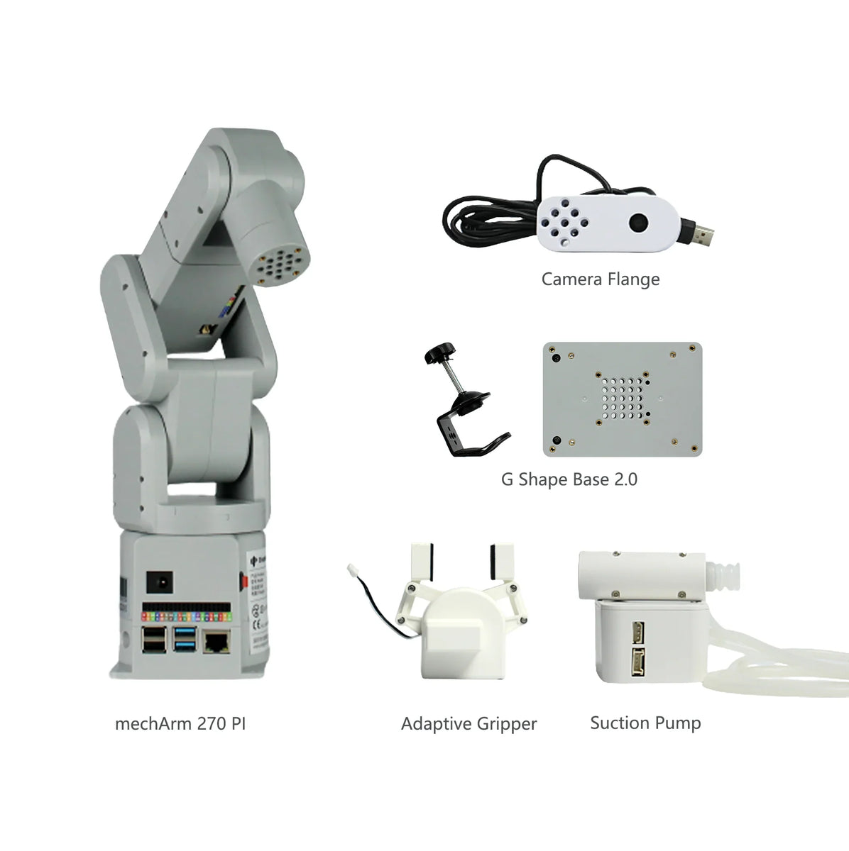 Raspberry Elephant Raspberry Pi Robots:ElephantRoboticsのmyCobot320Pi6-DoF協働ロボット – Elephant ...