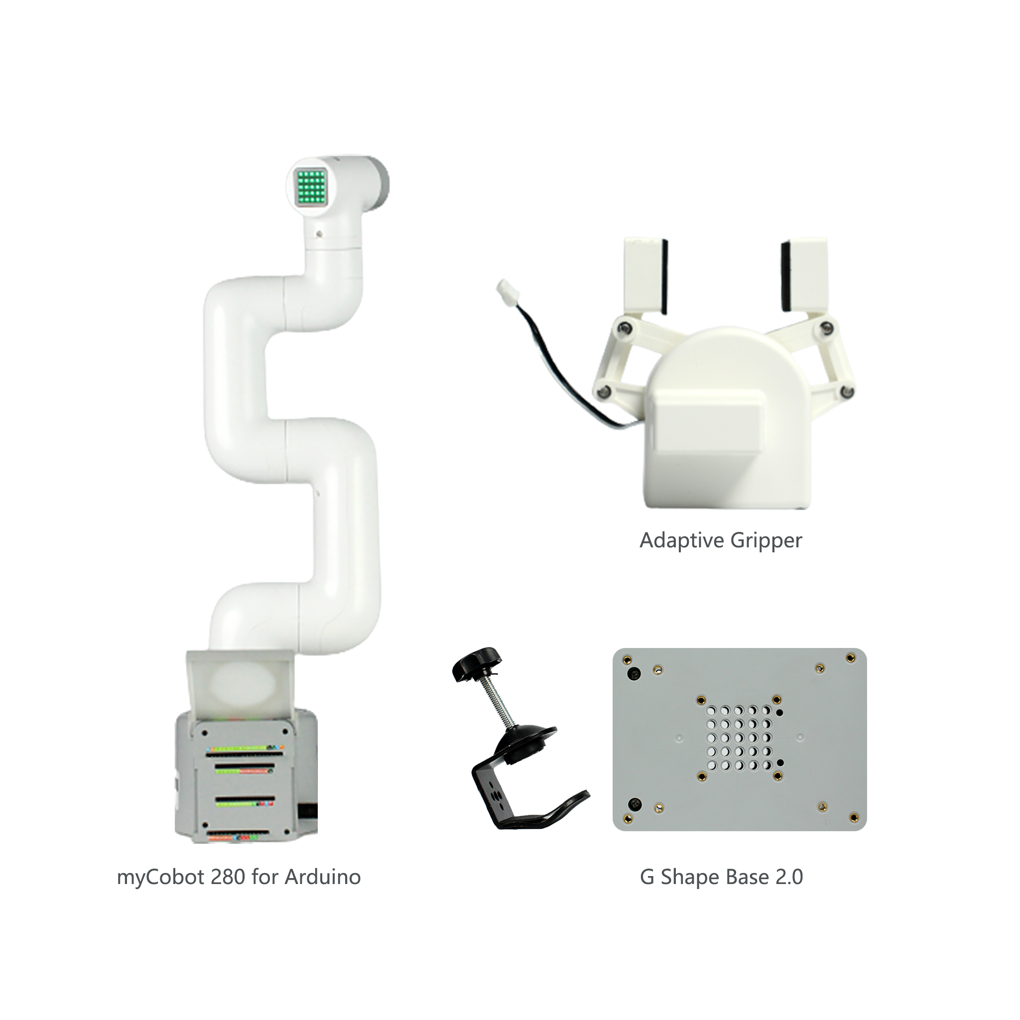 myCobot 280 for Arduino 6 DOF協働ロボット、オープンソース6軸 myCobot 280 for Arduino 6 DOF協働ロボット、オープンソース6軸